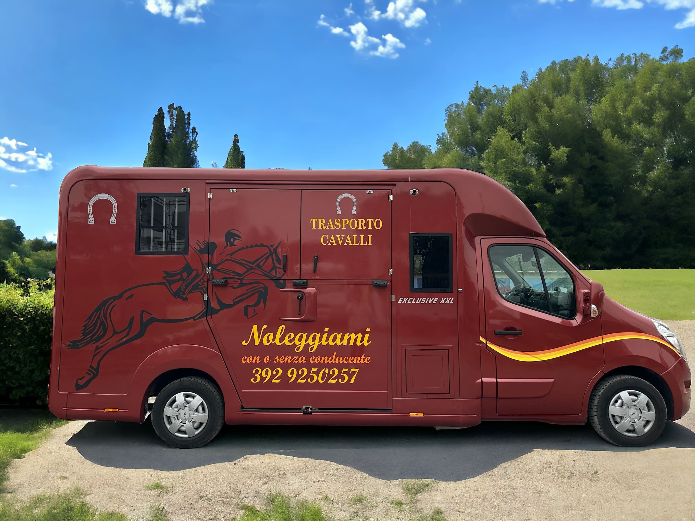 Van STX 5 persone - Horse Move: la piattaforma per il trasporto cavalli. Noleggia mezzi, trova trasportatori. Confronta prezzi, leggi feedback, paga sicuro.